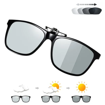 Photochromic Flip-up Clip-ons for Sunglasses - Image 2