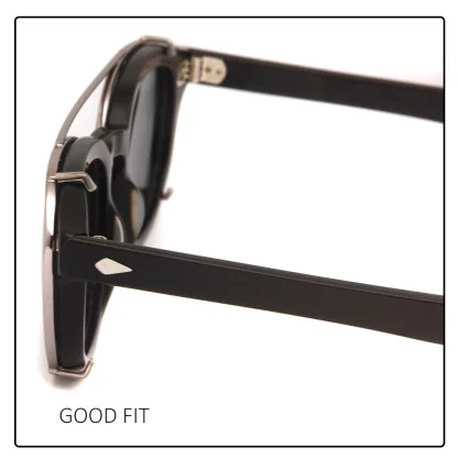 Tinted Oval Clip-ons for Sunglasses - Image 4