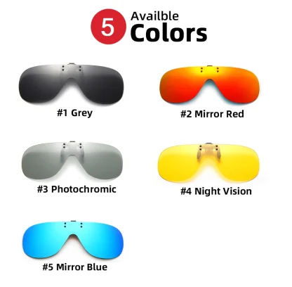 Rimless Flip Up Clip-ons for Sunglasses - Image 3