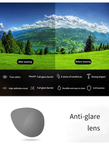 Rimless Flip Up Clip-ons for Sunglasses - Image 4