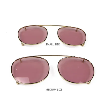 Tinted Oval Clip-ons for Sunglasses - Image 6