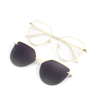 Cat Eye Clip-on Sunglasses - Image 2