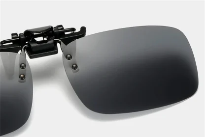 Flip-up Rectangular Clip-ons for Sunglasses - Image 3