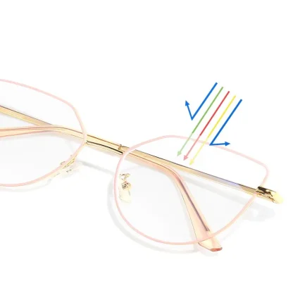 Cat Eye Clip-on Sunglasses - Image 6
