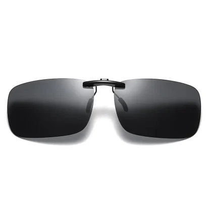 Rimless Polarized Clip-ons for Sunglasses
