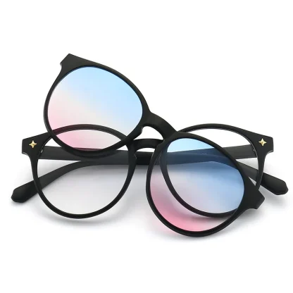 Magnetic Tinted Clip-on Sunglasses - Image 3