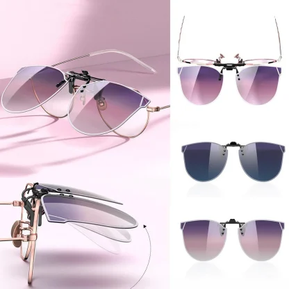 Gradient Flip Up Clip-ons for Sunglasses - Image 6