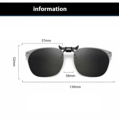 Gradient Flip-up Clip-ons for Sunglasses - Image 7