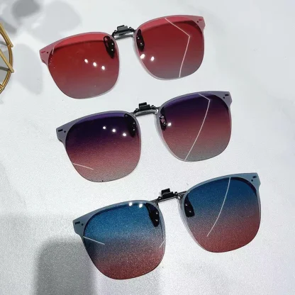Gradient Flip-up Clip-ons for Sunglasses - Image 6