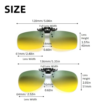 Gradient Clip-ons for Sunglasses - Image 7