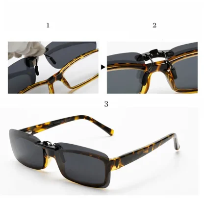 Rimless Polarized Clip-ons for Sunglasses - Image 6