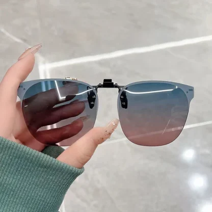 Gradient Flip-up Clip-ons for Sunglasses