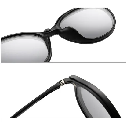 Modern Polarized Clip-on Sunglasses - Image 3