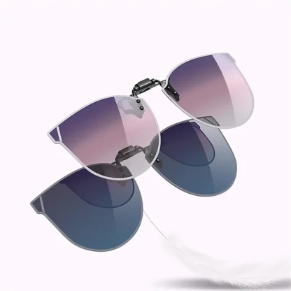 Gradient Flip Up Clip-ons for Sunglasses - Image 3