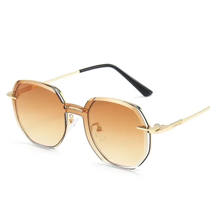 Round Magnetic Clip-on Sunglasses - Image 3