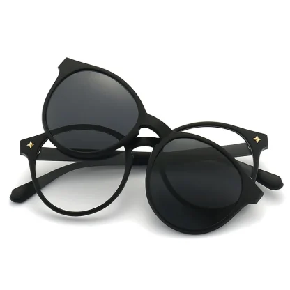 Tinted Magnetic Clip-on Sunglasses - Image 2