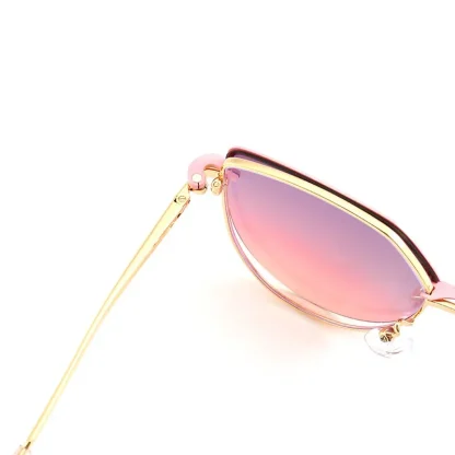Cat Eye Clip-on Sunglasses - Image 5