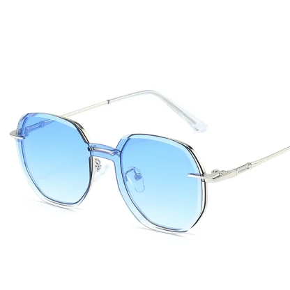 Round Magnetic Clip-on Sunglasses - Image 5