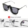 Rimless Aviator Clip-ons for Sunglasses - Image 4