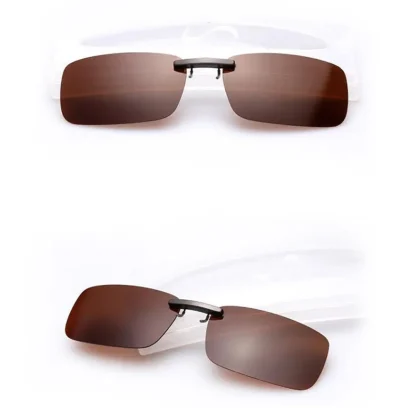 Retro Tinted Clip-ons for Sunglasses