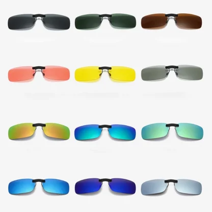 Rectangular Rimless Clip-ons for Sunglasses - Image 3