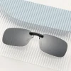 Polarized Rimless Clip-ons for Sunglasses