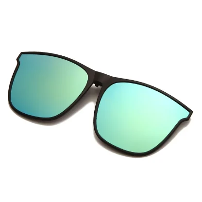 Flip-up Square Clip-ons for Sunglasses - Image 2
