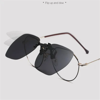 Flip-up Mirror Clip-ons for Sunglasses - Image 6