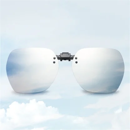 Flip-up Mirror Clip-ons for Sunglasses