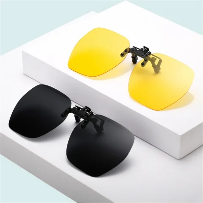 Flip-up Mirror Clip-ons for Sunglasses - Image 3