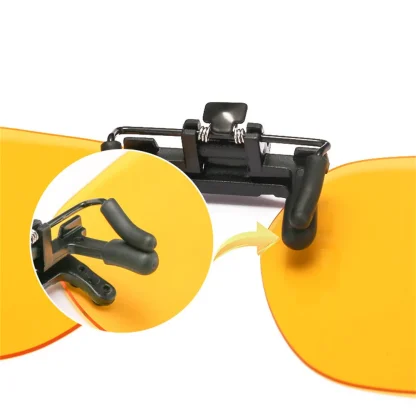 Flip-up Mirror Clip-ons for Sunglasses - Image 2