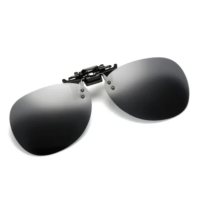 Rimless Aviator Clip-ons for Sunglasses