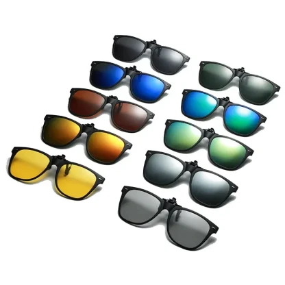 Casual Polarized Clip-ons for Sunglasses