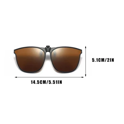Polarized Flip-up Clip-ons for Sunglasses - Image 7